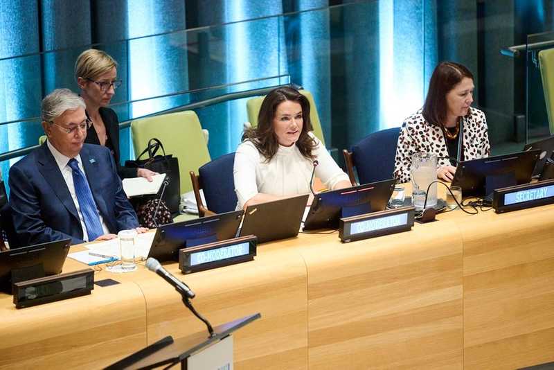 A békét, a családok ügyét és a gyermekvállalás fontosságát hangsúlyozta Novák Katalin az ENSZ fenntarthatósági csúcstalálkozóján