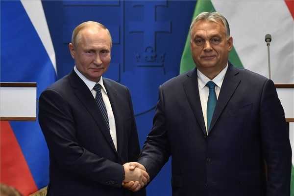 Putyin Budapesten: Magyarország fontos partner a gázszállításban